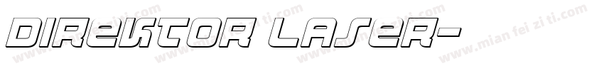 Direktor Laser字体转换